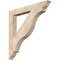 Ekena Millwork Funston Traditional Smooth Bracket, Douglas Fir, 5 1/2"W x 48"D x 48"H BKT06X48X48FST01SDF - alternate 1